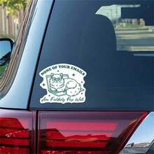 Adesivo engraçado para escritório - Nenhum dos seus e-mails está me encontrando bem - Adesivo de humor sarcástico para laptop, mesa e garrafa de água - Design de meme de gato para trabalhadores remotos e funcionários de escritório (vinil, 3 polegadas)