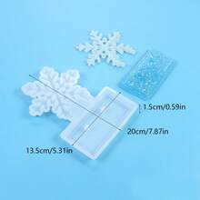 قالب سيليكون لصنع زخرفة ثلاثية الأبعاد لعيد الميلاد، قالب لإطار صورة، ديكور مكتبي