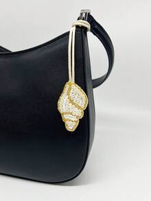 Summer Ocean Style Bag Charm, Starfish, Shell, Crab Pendant Keychain - Multicolor - View 9