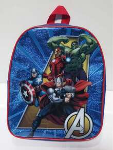 蜘蛛侠背包，时尚趣味图案包，大容量轻便卡通背包，送礼佳品，简约设计，人见人爱 - 彩色 - 查看 6