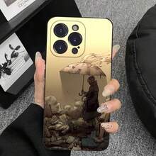 Funda de Teléfono Anime G-Gachiakuta Compatible con  16,15,14,13,12,11 Plus,Pro Max,XS,X,XR,SE,Mini,8,7, Funda Negra de Silicona Suave, Funda Compatible con  17, Funda  17 Pro, Funda  17 Pro Max - z2 - Ver 11
