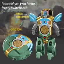 360 Degree Rotating Gravity Sensor Transforming Robot - ABS Resin Material, Teenage And Desktop Creative Leisure Toy, Future Design, Birthday Gift, Holiday Present - Multicolor - View 4