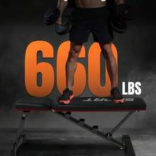 LIZHOUMIL Smith Machines Home Gym With Bench With Weight Bar, Dual LAT Pull-Down Systems & Cable Crossover Machine For Full-Body Workouts Training - Black - View 4