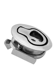 ISURE MARINE Boat Latches Stainless Steel 2", Latch Hatch Round Pull Marine Boat Flush Pull Hatch Latch Locking Lift Handle Round Deck Hatch - Locking - Bạc - Xem 6