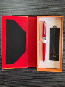 [Customization] Offer 1pc High Quality Customized Ballpoint Pen, With 1pc Gift Box Pocket Clip - Smooth Writing, Refillable Midi, Elegant Gift Box, 5pcs Extra Refills, Personalized Business Gift - Unique, Thoughtful For Colleagues, Friends, Family, Christmas, Father's Day, Thanksgiving, Back To School, For For University, High School Senior High School Students, College Students, University Students, Freshman, Sophomore, Underclassmen, Season Picks, Office & School Supplies, Customized Ballpoint Pens,Office Decor - Multicolor - View 101