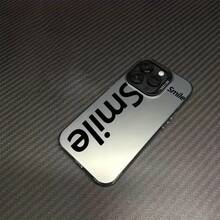 Simple Letter SMILE Mobile Phone IPhone15/15Plus/15Pro/15Promax, 14/14Plus/14Pro/14Promax, 13/13Pro/13Promax, 12/12Pro/12Promax, 11/11Pro/11Pro,/8 Plus, XR/XSMax IPhone17 - Style 1 (1pc) - View 5