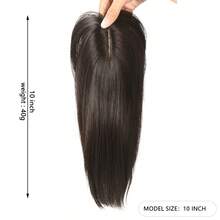 最新款3D立体刘海假发套装，女士适用，采用合成纤维，高密度发片，增加发量，遮盖白发，可烫染。