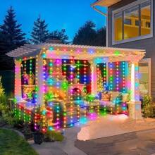 Feiertags-Beleuchtung Dekoration, Hochzeitsdekoration, Party Dekoration, 8-Funktionen Outdoor Lichterkette, Hintergrundwand Dekorationsbeleuchtung, USB Vorhangbeleuchtung, Garten Hänge-Dekorationsbeleuchtung, Halloween Dekoration, Fernbedienung LED Vorhangbeleuchtung, Fairy Lights, Weihnachtsdekoration, Küchen-Beleuchtungsdekoration, Märchenhafte Lichter, Schlafzimmer Vorhangbeleuchtung, DIY Lichter, Erntedankdekoration, Heim-Dekorationsbeleuchtung, Geburtstagsdekoration Lichter, Innenbeleuchtung, Heim-Beleuchtungsdekoration, Innen-Dekoration