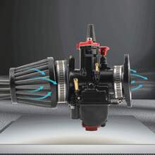 Carburator pentru motocicletă 28-30mm cu galerie de admisie, filtru de aer pentru Mikuni PWK 28 30, carburator Power Jet, accesorii de modificare pentru motociclete ATV off-road