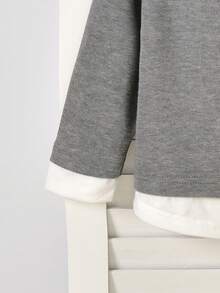 Vihyde Set da 2 pezzi: Cardigan e pantaloni a zampa d'elefante per giovani ragazze, casual