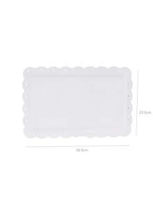 10pcs European Style 3-Tier Cake Stand, Plastic White Dessert Display Set For Afternoon Tea, Wedding, Baby Shower, Party, Includes 4pcs Cake Plate, 3pcs Cupcake Stand, 6pcs Dessert Tray