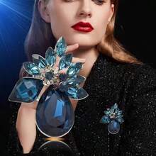 1pc Casual Party Fashion Crystal Brooch Accessory