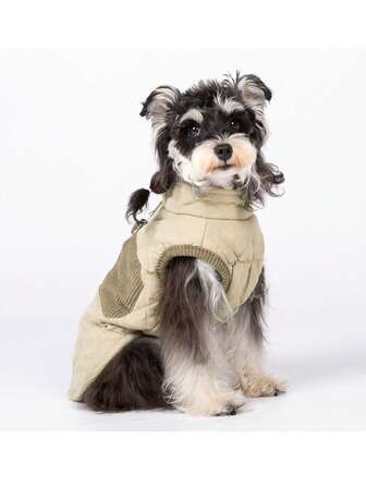 Dog Jacket For Dogs,Dog Winter Vest Lightweight Dogs Coat Pullover Breathable Pet Turtleneck Jackets Windproof Water Resistant Vests Warm Puppy Snowsuit