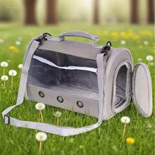 Transparent TPU Portable Travel Backpack – 1pc Pet Carrier Cage For Hamsters, Rabbits, Lizards And Small Animals