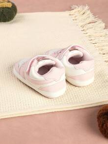 全新软底防滑耐用幼儿鞋，钩环设计休闲运动鞋，适合婴幼儿，适合春秋季 - 粉色 - 查看 7