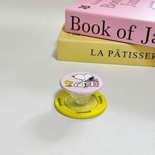 SNOOPY 1 Piece 强磁吸力支架 手机气囊 强磁吸力 可拉伸 韩国黄底史努比 - 彩色 - 查看 5