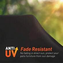 AIYYIPA 1 pieza Cubierta de caja para patio al aire libre - Tela Oxford duradera, cierre de cordón ajustable, protección resistente a la intemperie para almacenamiento de jardín y muebles de exterior, Cubierta para muebles de exterior