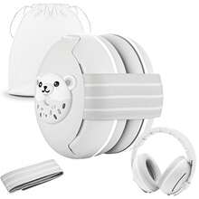 Faltbare Baby Ohrenschützer – Lärmschutz Kopfhörer mit dick gepolsterten Kapseln & robustem Gehäuse, verstellbar für Neugeborene bis 48 Monate