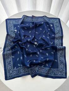 Pañuelos y pañuelos cuadrados para hombres - Azul Marino - Ver 2