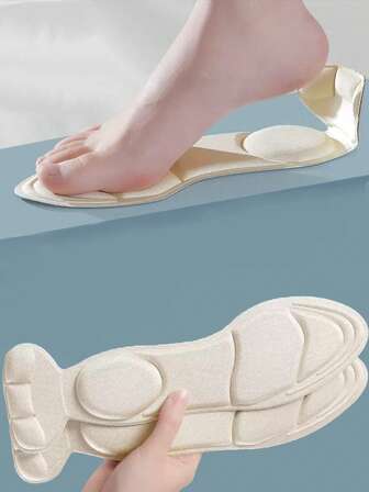 2pcs High Heel Shoes Anti-Slip, Anti-Drop, Anti-Friction Comfortable Super Soft Absorbent Full Size Insoles