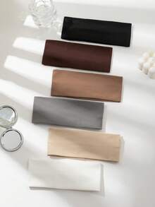 6pcs/Set Women's Multicolor Fabric Fashion Headbands, Suitable For Daily Wear Casual Hair Band Turban Headband Sweatband Fall Winter Hair Accessories For Women For Vacation Outfits Woman Elegant Scarf