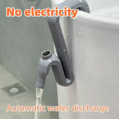 雨水输送和溢流管道解决方案 - 自吸虹吸软管套装，可轻松自动排水和注水 - 紧急洪水、水族馆、游泳池 - 重力流、零能耗 - 以及家庭花园、车库、节日和家庭的工具