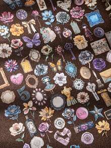 have a good day 30 Stücke/Packung Vintage Junk Journal Aufkleber, kreative ästhetische Aufkleber, DIY dekorative Collage Bastelmaterialien, Urlaubsgeschenke, personalisierte Scrapbooking Schulmaterialien