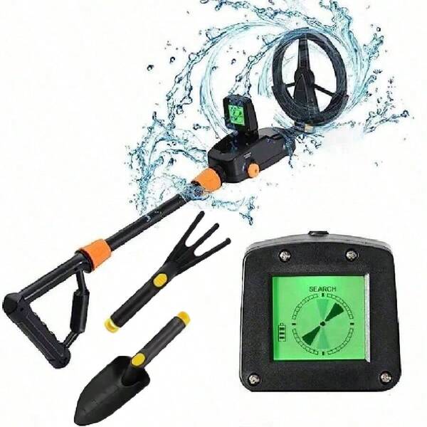 [Gold Metal Detector] Advanced DSP Chip Gold Detector, Professional Adult Metal Detector, Search Coil With LCD Backlight, High-Precision Gold Hunting System