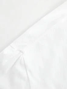 Botas de combate vaqueras 180g Camiseta de Manga Corta para Mujer diseño de cuello redondo, 100% algodón y transpirable estilo básico casual y Para uso diario en el transporte y versátil - Blanco 5 - Ver 3