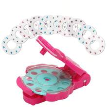 1 Stück Mädchen Diamant Haarstyling Set, DIY Verkleidungsspielzeug, Diamant Haaraccessoire mit Stylingwerkzeugen, Brillant Serie, Geburtstag, Halloween, Weihnachten, Thanksgiving Geschenk für Mädchen (Einige Accessoires Farbe zufällig)