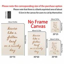 1pc Fall Quote Poster Print, Cozy Autumn Wall Art, Fall Inspirational Poster, Neutral Fall Decoration, Fall Wall Decor,Canvas Wall Art,Posters For Room,Home Decor,Room Decor Aesthetic,Room Decoration Stuff.Optional Frame, Room Decor