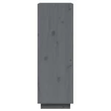 Libreria/divisorio per ambienti Larryhot Grigio 60x35x103 cm Pino massiccio, robusto e durevole, facile da montare, stile decorativo, adatto per riporre soprammobili, statuette, libri, piccoli oggetti, ecc. - Grigio - Visualizzare 7