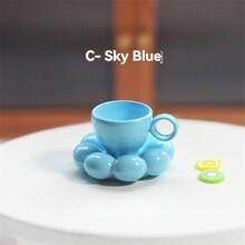 2 chiếc cốc mini, cốc cà phê mini & đĩa lót, phụ kiện nhà búp bê cảnh thu nhỏ, cốc cà phê mini hình dạng sáng tạo, mô hình đồ chơi trang trí hoa, cốc cà phê Macaron thời trang Nordic INS, cốc cà phê gốm sứ hoa hướng dương & đĩa lót, & quà tặng sinh nhật năm mới - Nhiều màu - Xem 15
