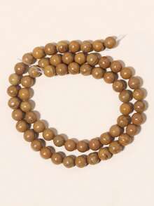 Cuentas de piedras naturales, cuentas sueltas de obsidiana, jade birmano, ojo de tigre, redondas y lisas, piedras preciosas de curación de energía para hacer joyas, pulseras y collares DIY