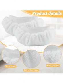 4/8pcs Universal Super Microfiber Steam Mop Pads, Reusable And Washable Replacement Cloths Compatible With Most Handheld Steam Cleaners - Multicolor - View 5