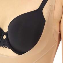 Women's Open Bust Shapewear, Wear Your Own Bra Smoothing Shapewear Briefer, Popular Shapewear Women - 身體米色 - 查看 4