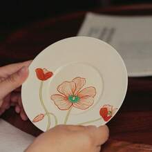 240ml Retro Ceramic Cup, High-Quality New Design Stylish Mug For Coffee, Water, Tea, Great Gift For Women, Afternoon Tea