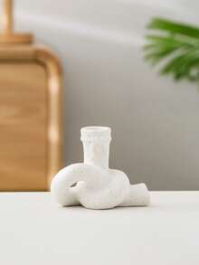 Portavelas de Navidad - Apto para velas rectas, artesanía de cerámica, diseño creativo, estilo minimalista | Adecuado para regalos, festivales, fiestas, decoración del hogar y de escritorio Decoración navideña Decoración de habitaciones Decoración de invierno