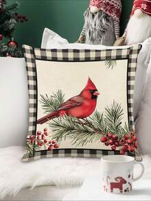 1 件圣诞鸟桌旗、圣诞装饰桌旗、圣诞亚麻桌旗、桌旗、桌旗、1 件桌旗、4 件餐垫、1 件靠垫套、3 件产品可用、冬季季节性家居装饰室内外派对用品、圣诞家居装饰、圣诞房间装饰、圣诞派对装饰品 - 彩色 - 查看 11