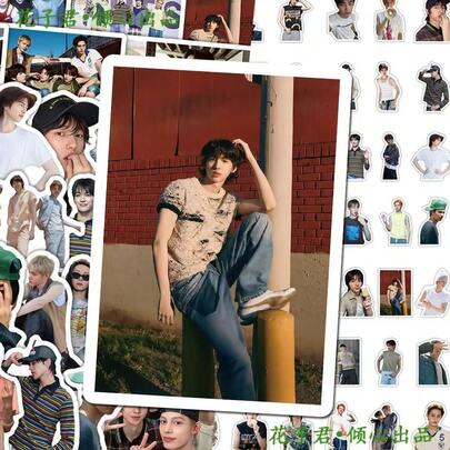 KEYCEO 92pcs (60 Lomo Cards + 32 Stickers) / 55pcs Double-Sided High Definition Photo Cards, Support Peripheral Cards Collection, Valentine's Day Gift, Small Gift, Mass Group Support Cards, Collection Cards, New Collection Greeting Cards, Card Display Collection, Popular Music Peripherals, Boxed Decorative Cards, Collection Cards, New Collection Greeting Cards, Card Display Collection