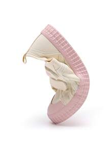 mini bala Kids Canvas Sneakers Lightweight Soft Comfortable Slip-On Casual Fall Shoes - Off-white - View 6