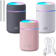 Generic Home USB Flash Small Humidifier Bedroom Living Room No Noise Pregnant Women Baby Fog Large Capacity Air Sprayer(White), Middle, JASHI 001 - Hồng - Xem 2