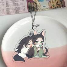 Tian Guan Ci Fu, Mo Dao Zu Shi, Ren Zha Fan Pai Zi Shou Xi Tong Peripheral Phone Straps & Charms, Wei Wuxian, Lan Wangji, Xie Lian, Hua Cheng, Shen Qingqiu, Luo Binghe CP Pendant Decorations, Backpack Hanging Charms, Best Friend Charms, Great Gift For Anime Fans, Birthday, Holiday - 彩色 - 查看 4