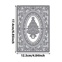 1 Pc Christmas Tree Metal Cutting Die For Card Making Metal Die Cutting Die Template For Scrapbook Album Diary Greeting Card Embossed Paper Craft Decoration