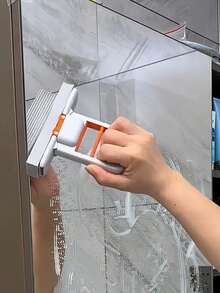 Multifunctional Mini Mop - Retractable, Wet & Dry Use, Suitable For Kitchen, Living Room, Bathroom, Car Glass - Plastic Material, Ideal For Home Cleaning, Kitchen Cleaning Tool | Compact Design | Durable Plastic