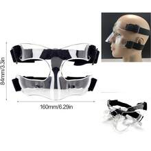 Careta Protectora Facial Ajustable de Plástico Transparente para Baloncesto y Softball - Adecuada para Todas las Edades - transparente - Ver 1
