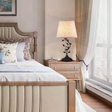 Living Room Coastal Candle Table Lamps With 2 LED Bulbs, Touch Control 3-Way Dimmable Bedside Lights, 9W Bright, USB + Type C Charging Port, Natural Linen Shade, Dark Antique Bronze Finish With Glossy Golden Accents, 27.5 Inches Tall - Một cỡ - Xem 6