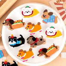 1pc Cute Puppy Hair Clip, Pet Shaped Hair Claw Clip, Thick Durable Non-Slip PVC Material Headwear, Random Style, Side Bangs Hair Clip, Hair Styling Accessory, Excellent Christmas Gift For Women, Wonderful Christmas Decoration, Food Sealing Clip, Christmas, Home Decor, Party Favor, Birthday Gift