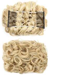 Women's Messy Bun Hair Scrunchie, Brown Curly Bun Hair Piece With Comb, Synthetic Fluffy Updo Hair Extension, With Stretchy Comb, Suitable For Daily Wear - Multicolor - View 16