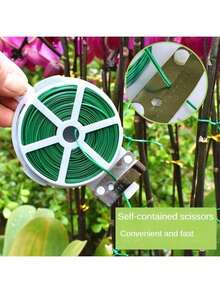 20/50m Gardening Flowers And Trees Climbing Cane Fixed Line Garden Lace Up Wire Twist Ties Binding Climbing Plants - Cable Ties - View 5